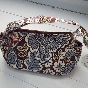 Vera Bradley Maggie Slate Blooms Purse